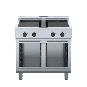 Waldorf 800 Series INL8400R5-CB - 900mm Electric Induction Cooktop Low Back Version - Cabinet Base