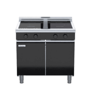 Waldorf Bold INLB8400R3-CD - 900mm Electric Induction Cooktop Low Back Version - Cabinet Base