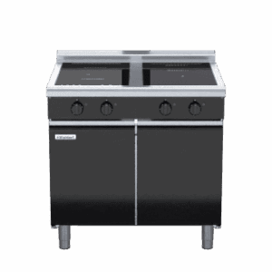 Waldorf Bold INLB8400R5F-CD - 900mm Electric Induction Cooktop  Low Back Version - Cabinet Base