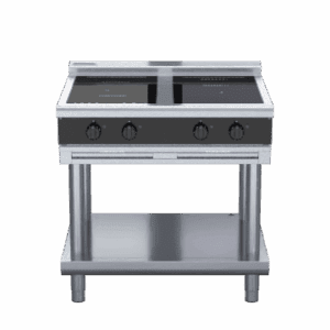 Waldorf Bold INLB8400R5F-LS - 900mm Electric Induction Cooktop Low Back Version - Leg Stand