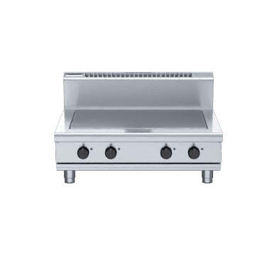 Waldorf 800 Series RN8104E-B - 900mm Electric Solid Top - Bench Model