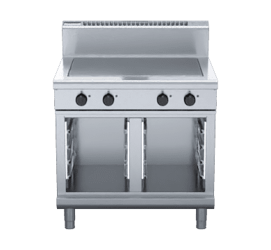 Waldorf 800 Series RN8104E-CB - 900mm Electric Solid Top - Cabinet Base