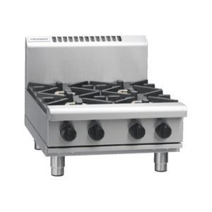 Waldorf 800 Series RNL8400G-B - 600mm Gas Cooktop Low Back Version – Bench Model