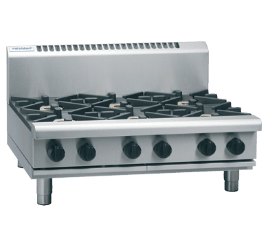 Waldorf 800 Series RNL8609G-B - 900mm Gas Cooktop Low Back Version – Bench Model