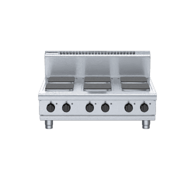 Waldorf 800 Series RN8600SE-B - 900mm Electric Cooktop Sealed Hobs - Bench Model