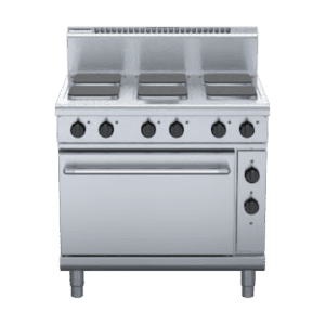 Waldorf 800 Series RN8610SEC - 900mm Electric Sealed Hobs Range Convection Oven