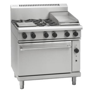 Waldorf 800 Series RNL8613GC - 900mm Gas Range Convection Oven Low Back Version