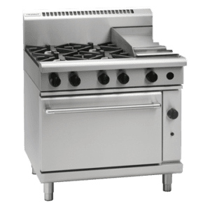Waldorf 800 Series RNL8613G - 900mm Gas Range Static Oven Low Back Version