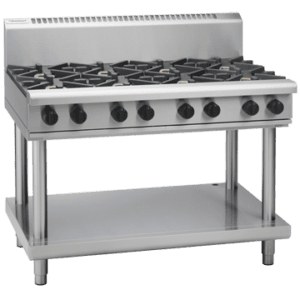 Waldorf 800 Series RNL8803G-LS - 1200mm Gas Cooktop Low Back Version – Leg Stand