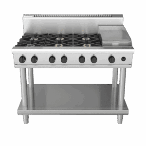 Waldorf 800 Series RN8803G-LS - 1200mm Gas Cooktop – Leg Stand