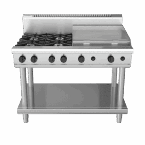 Waldorf 800 Series RN8806G-LS - 1200mm Gas Cooktop – Leg Stand