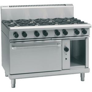 Waldorf 800 Series RNL8816GC - 1200mm Gas Range Convection Oven Low Back Version