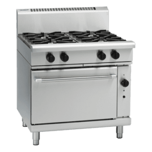 Waldorf 800 Series RNL8910GC - 900mm Gas Range Convection Oven Low Back Version