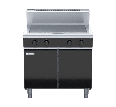 Waldorf Bold RNB8104E-CD - 900mm Electric Solid Top - Cabinet Base