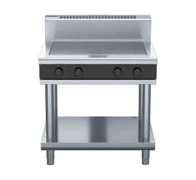 Waldorf Bold RNB8104E-LS - 900mm Electric Solid Top - Leg Stand