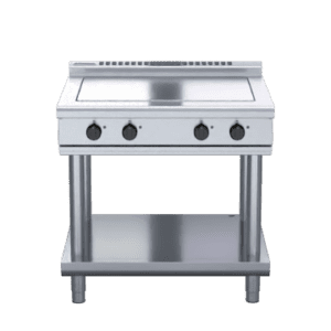 Waldorf 800 Series RNL8104E-LS - 900mm Electric Solid Top Low Back Version - Leg Stand