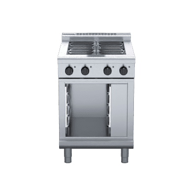Waldorf 800 Series RNL8400E-CB - 600mm Electric Cooktop Low Back Version – Cabinet Base