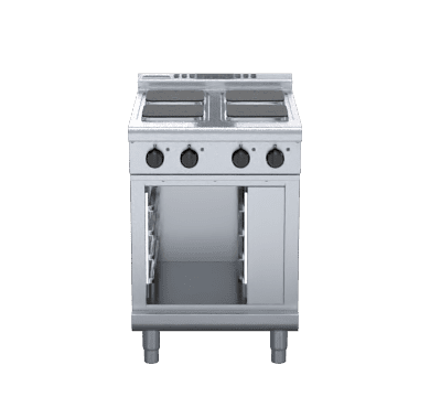 Waldorf 800 Series RNL8400SE-CB- 600mm Electric Cooktop Sealed Hobs Low Back Version - Cabinet Base