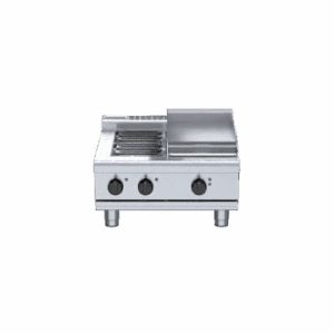 Waldorf 800 Series RNL8403E-B - 600mm Electric Cooktop Low Back Version – Bench Model