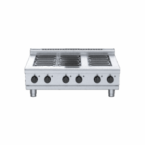 Waldorf 800 Series RNL8600E-B - 900mm Electric Cooktop Low Back Version – Bench Model