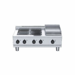 Waldorf 800 Series RNL8603E-B - 900mm Electric Cooktop Low Back Version – Bench Model