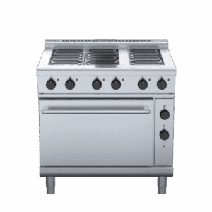 Waldorf 800 Series RNL8610E - 900mm Electric Range Static Oven Low Back Version