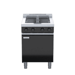 Waldorf Bold RNLB8400E-CD - 600mm Electric Cooktop Low Back Version - Cabinet Base