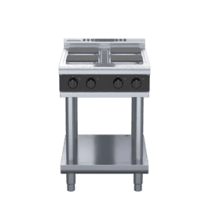 Waldorf Bold RNLB8400SE-LS - 600mm Electric Cooktop Sealed Hobs  Low Back Version - Leg Stand