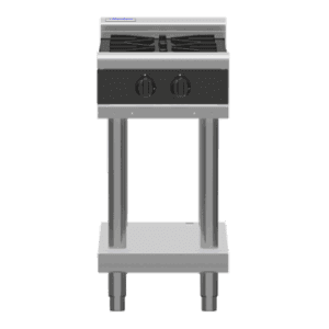 Waldorf Bold RNLB8450G-LS - 450mm Gas Cooktop Low Back Version - Leg Stand