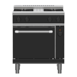 Waldorf Bold RNLB8510GEC - 750mm Gas Range Electric Convection Oven Low Back Version