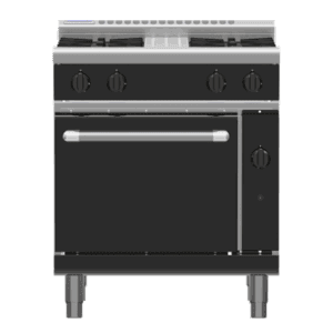 Waldorf Bold RNLB8510G - 750mm Gas Range Static Oven Low Back Version