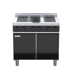 Waldorf Bold RNLB8600E-CD - 900mm Electric Cooktop Low Back Version - Cabinet Base