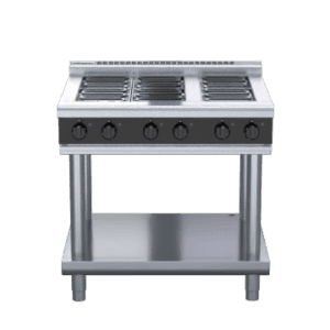 Waldorf Bold RNLB8600E-LS - 900mm Electric Cooktop Low Back Version - Leg Stand