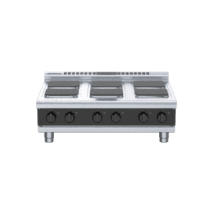 Waldorf Bold RNLB8600SE-B - 900mm Electric Cooktop Sealed Hobs  Low Back Version - Bench Model