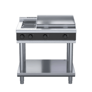 Waldorf Bold RNLB8606E-LS - 900mm Electric Cooktop Low Back Version - Leg Stand