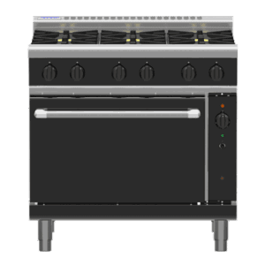 Waldorf Bold RNLB8613GC - 900mm Gas Range Convection Oven Low Back Version