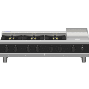 Waldorf Bold RNLB8803G-B - 1200mm Gas Cooktop Low Back Version - Bench Model