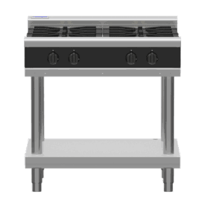 Waldorf Bold RNLB8900G-LS - 900mm Gas Cooktop Low Back Version - Leg Stand