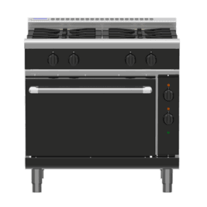 Waldorf Bold RNLB8910GE - 900mm Gas Range Electric Static Oven Low Back Version