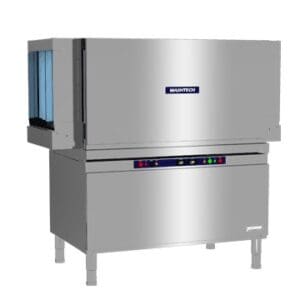 Washtech CK100 - Single Tank Conveyor Crate Washer - 500mm Rack