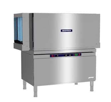 Washtech CK100 - Single Tank Conveyor Crate Washer - 500mm Rack