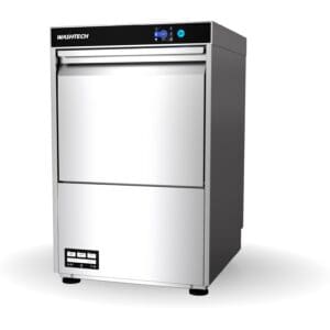 Washtech GL - Compact Undercounter Polish-Free Compatible Glasswasher - 450mm Rack