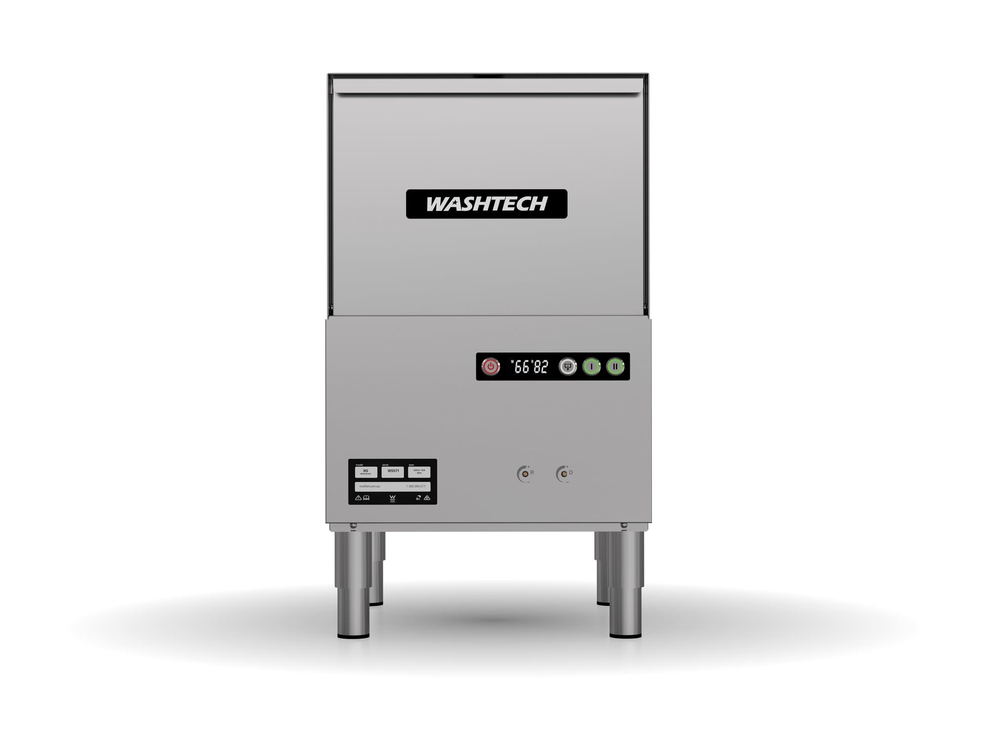 Washtech XG - Undercounter Glasswasher - 365mm Rack
