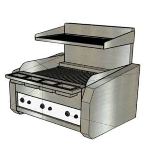 Icarus IG900PRO 900mm PRO Benchtop Electric Chargrill
