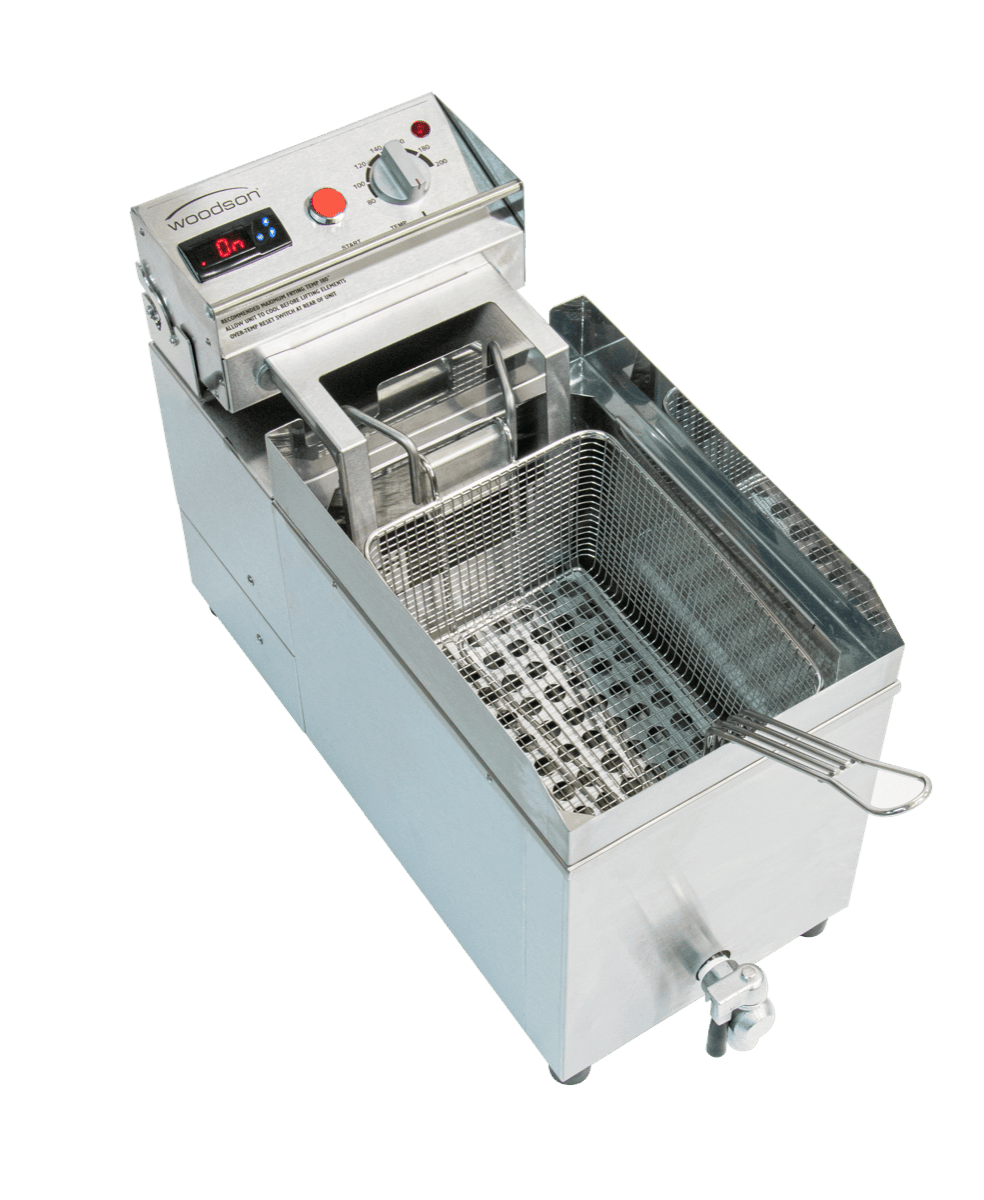 Woodson Autolift Fryer* with 11 litre pan W.FRSA110
