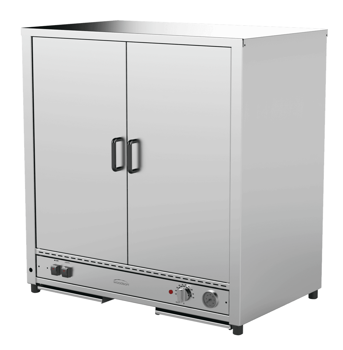 Woodson Capacity - 200 Pies* S/S Swing Doors - Control Side W.PIP200S