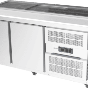 Airex 2 x Solid Doors Capacity - 9 x 1/3 GN, 100mm deep pans AXR.SW.1740