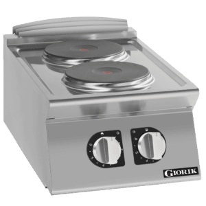 Giorik 2 x Round Hot Plates Countertop CE72TTT