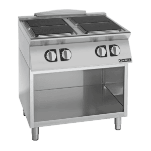 Giorik 4 x Square Hot Plates On open base CE94QGT