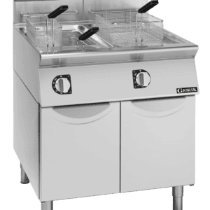 Giorik 17 + 17 Litre, Double Pan - Gas On enclosed base FG7817PT